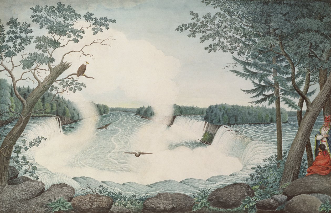 Les chutes du Niagara vues d