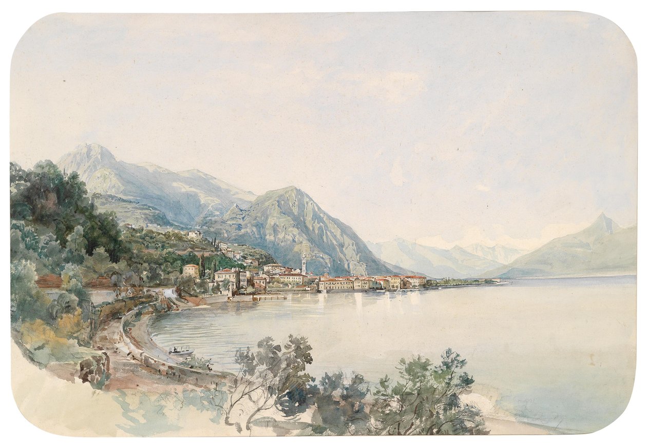 Vue sur le lac de Côme vers Bellaggio - Thomas Ender