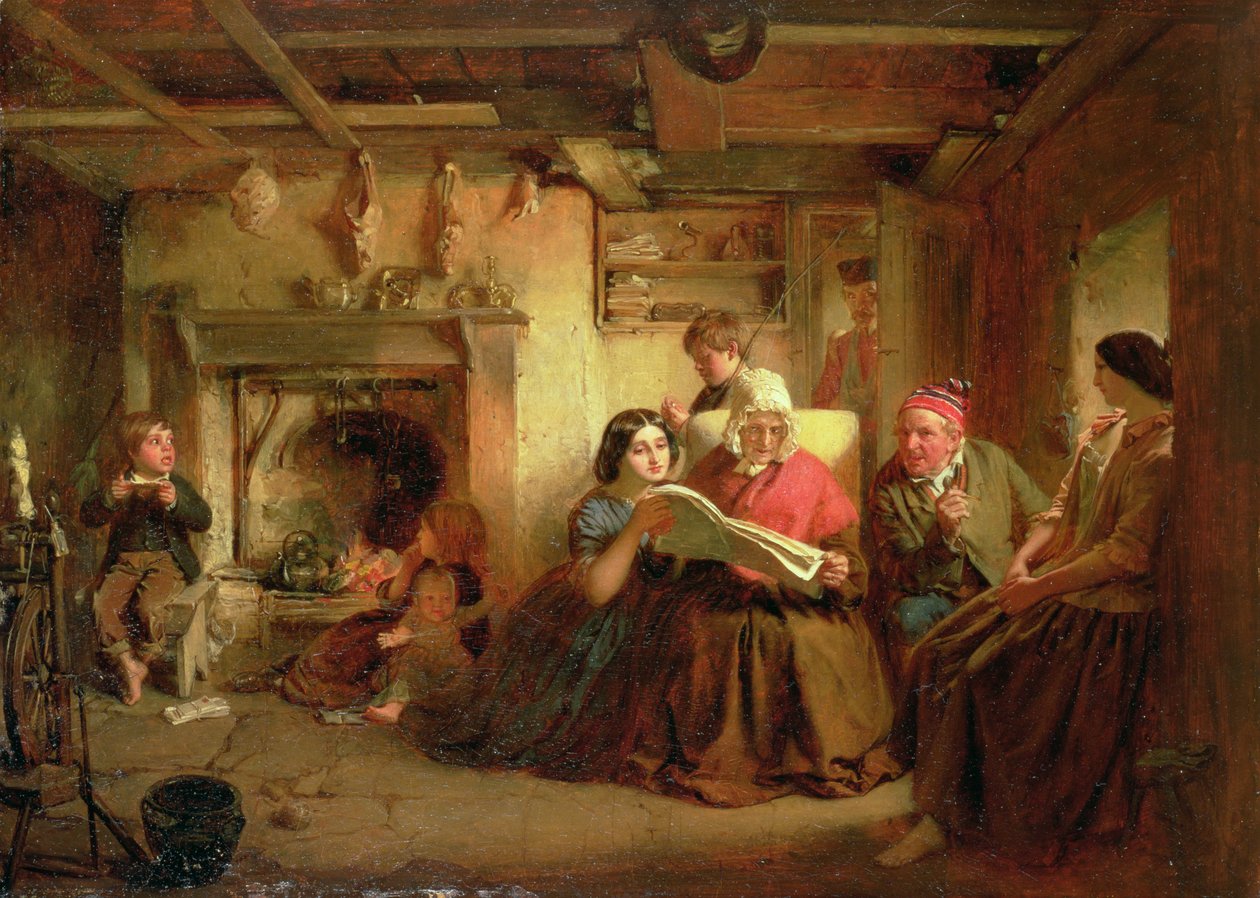 Le Retour du Soldat - Thomas Faed