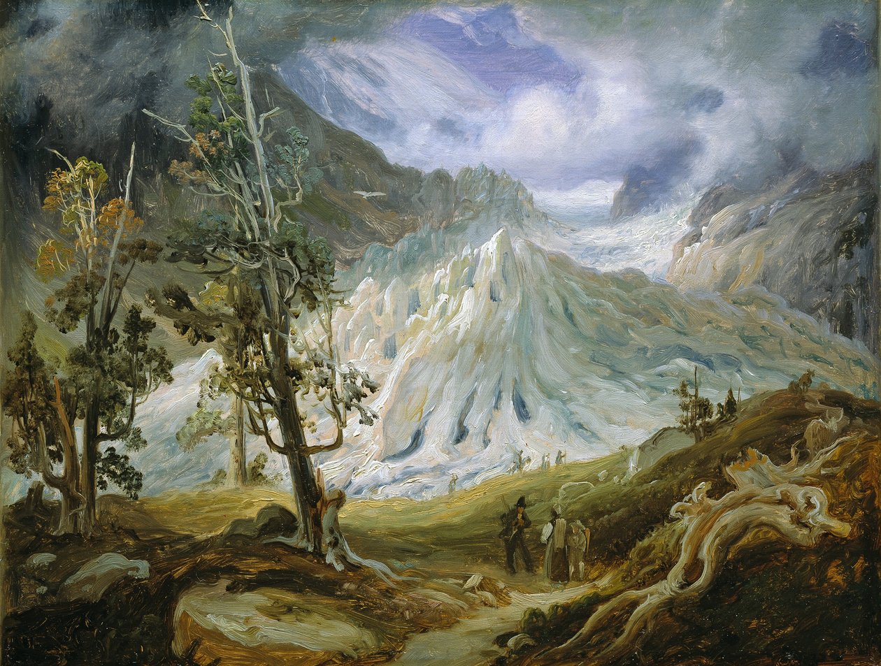 Le glacier de Grindelwald - Thomas Fearnley