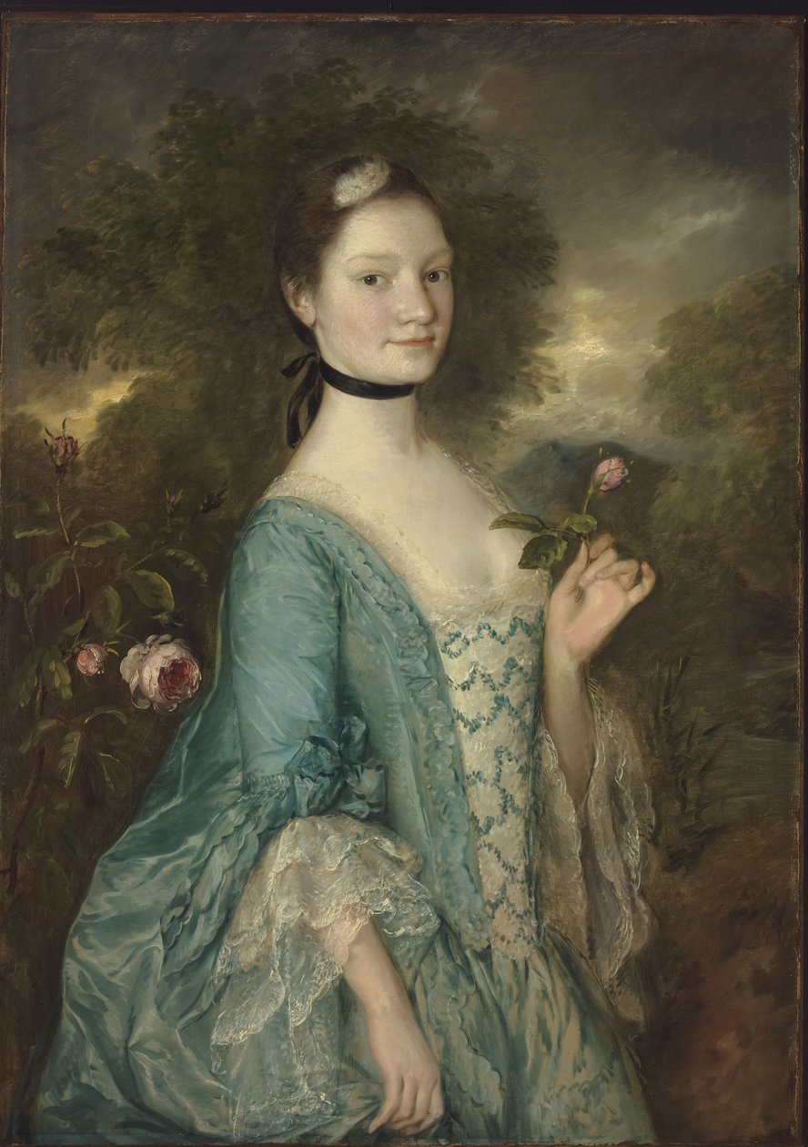 Portrait de Sarah, Lady Innes - Thomas Gainsborough