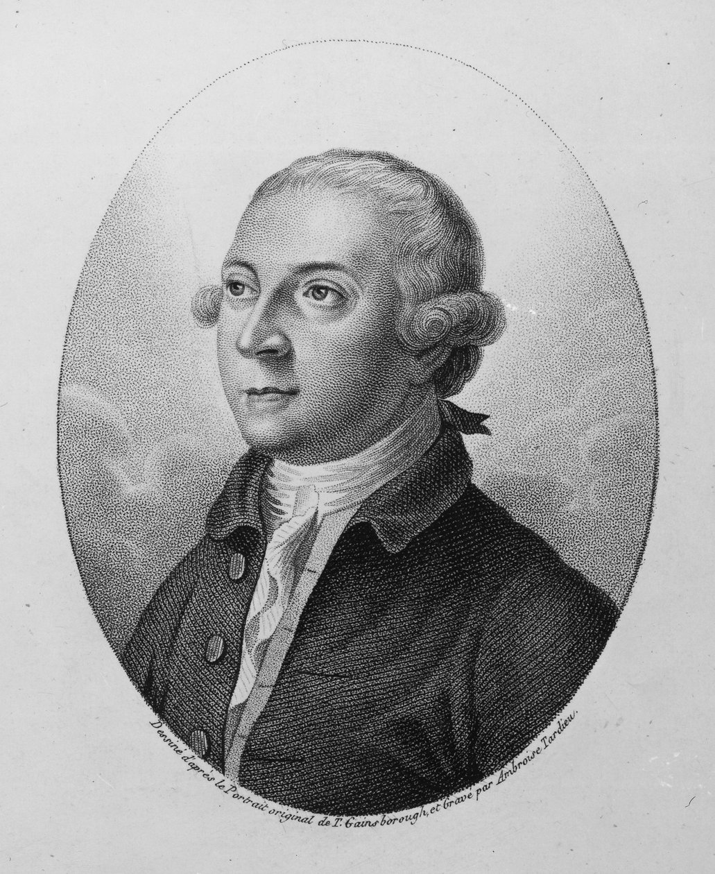 Thomas Pennant, gravé par Ambroise Tardieu - Thomas Gainsborough
