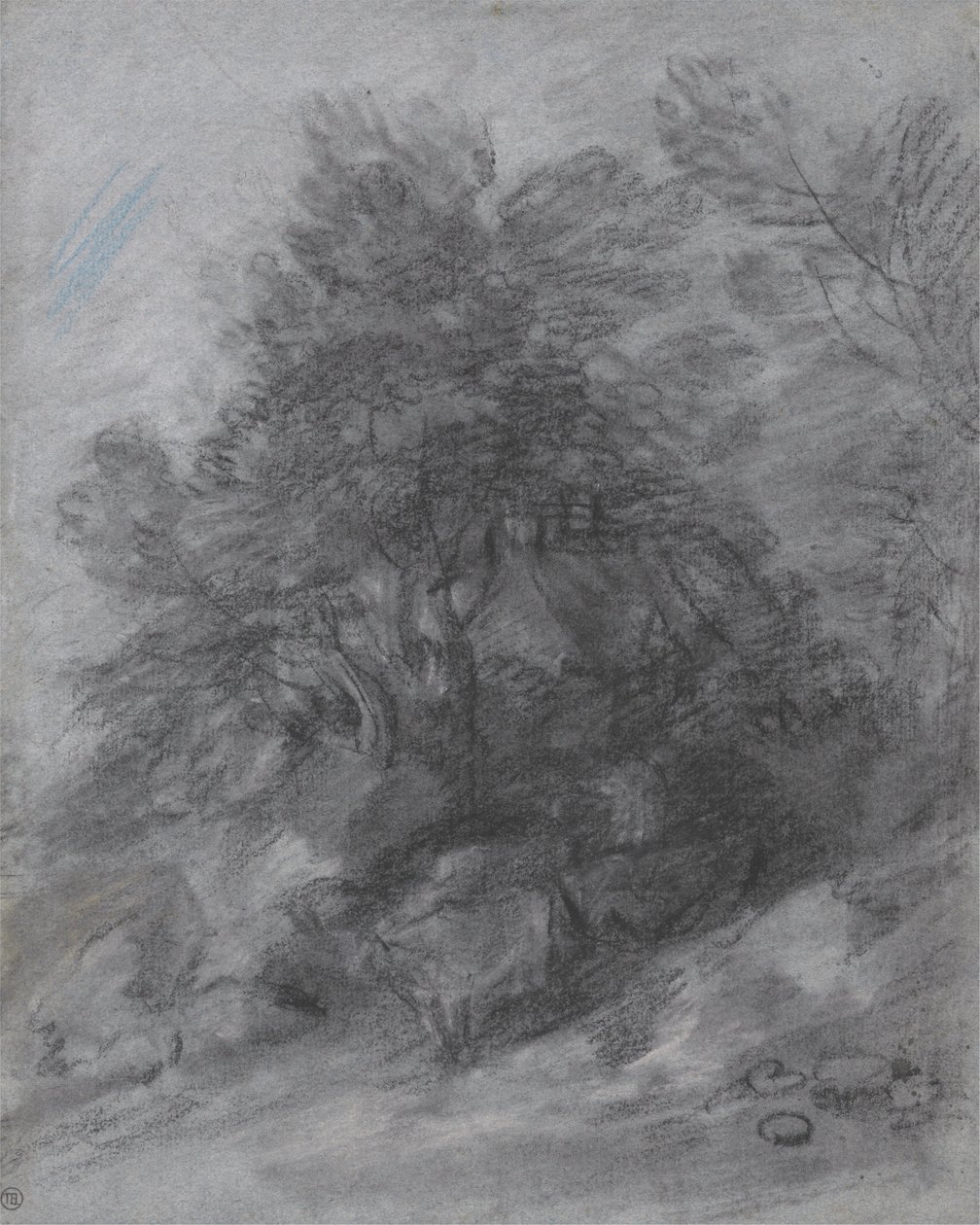 Paysage boisé avec berger, vaches et cottage - Thomas Gainsborough