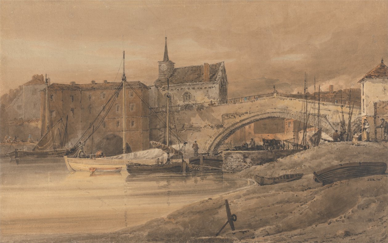Pont Ouse, York - Thomas Girtin