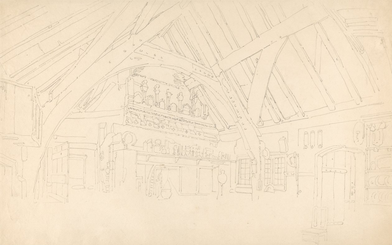 Château de Stokesy - Intérieur d