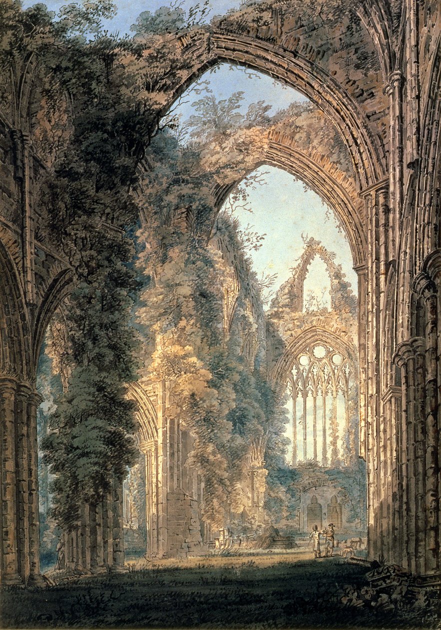 Abbaye de Tintern - Thomas Girtin