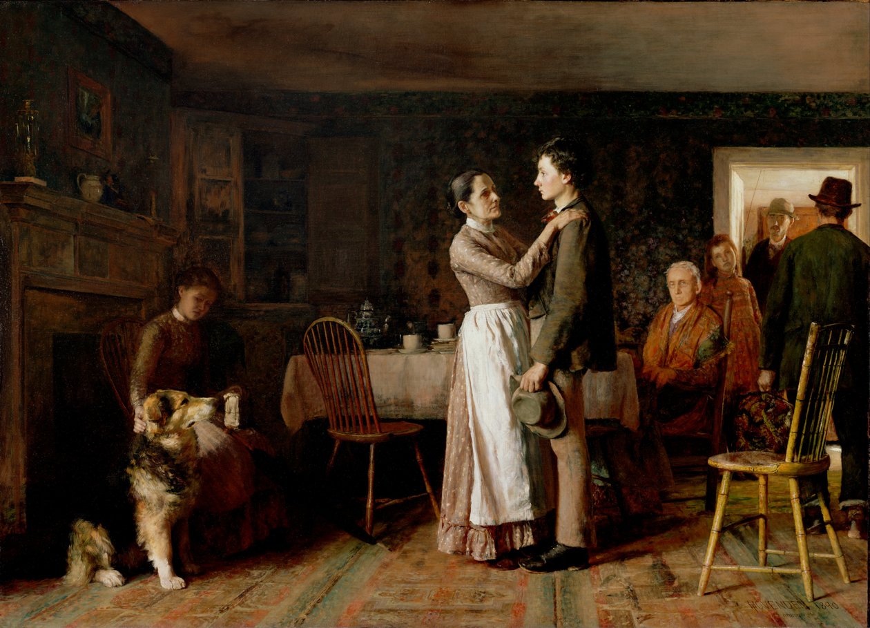 Les liens familiaux brisés - Thomas Hovenden
