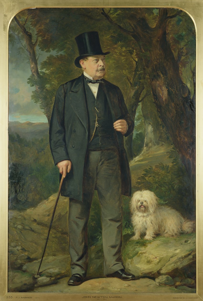 John Newton Mappin (1800-84), 1877 - Thomas Jones