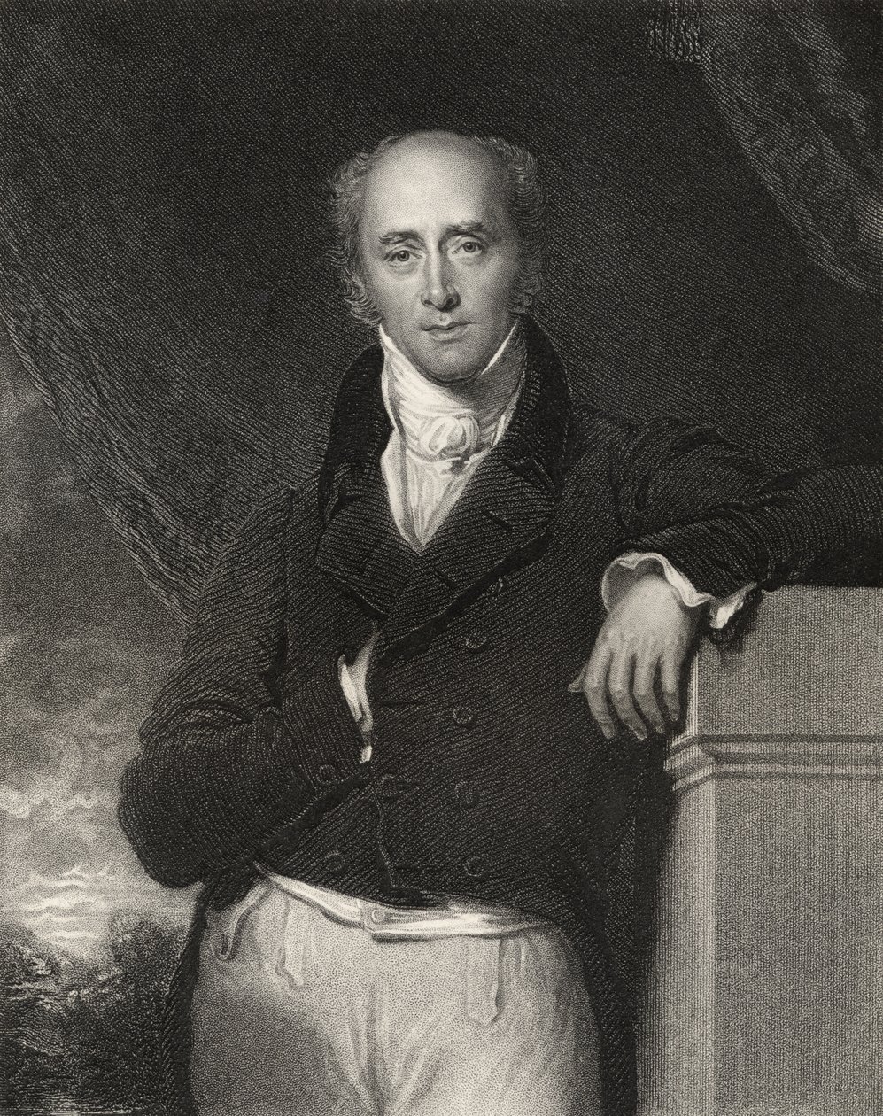 Charles, 2e Comte Grey, gravé par J. Cochran, de 