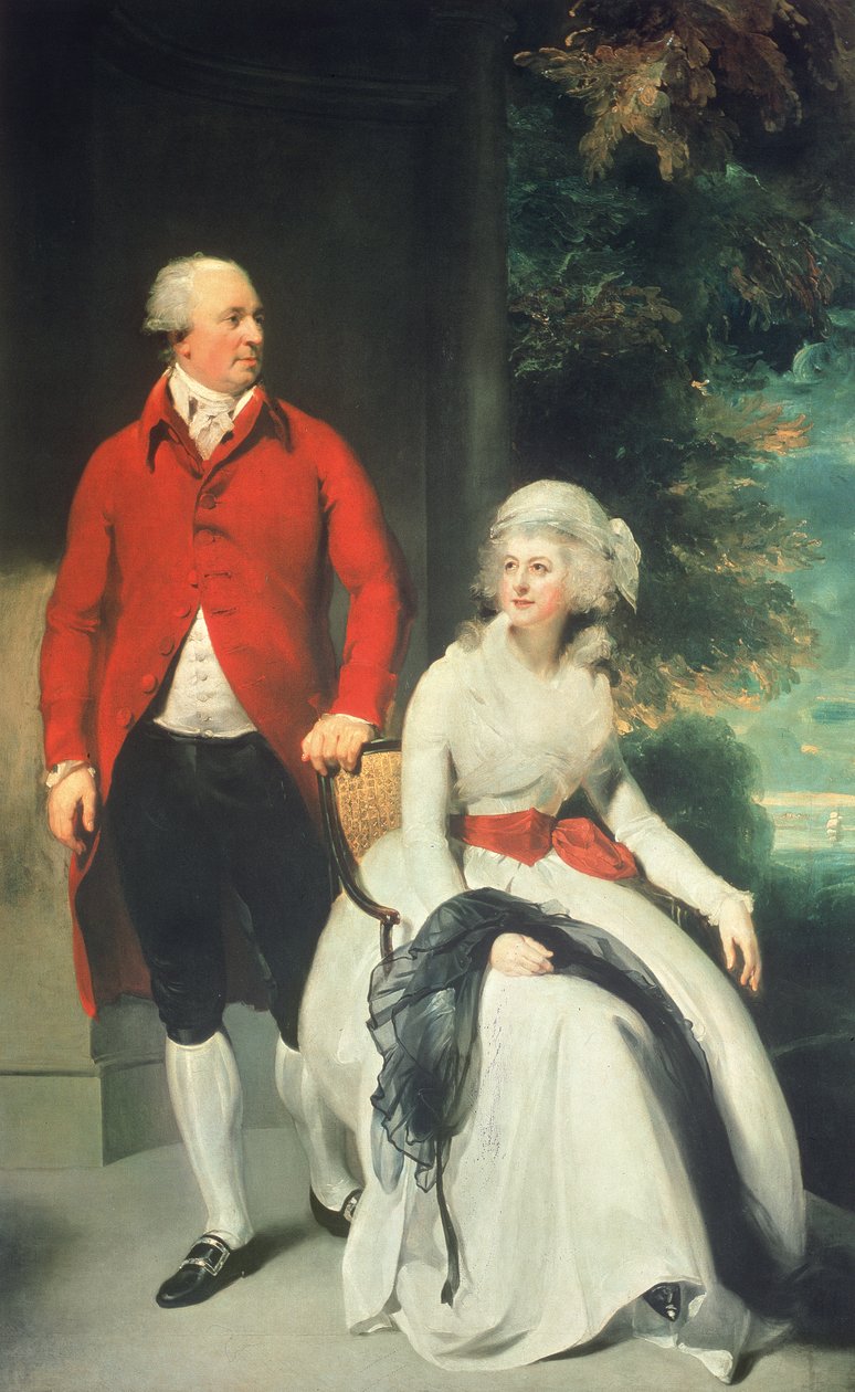 M. John Julius Angerstein (1735-1823) et sa seconde épouse, Eliza Payne (1748-1800), 1792 - Thomas Lawrence
