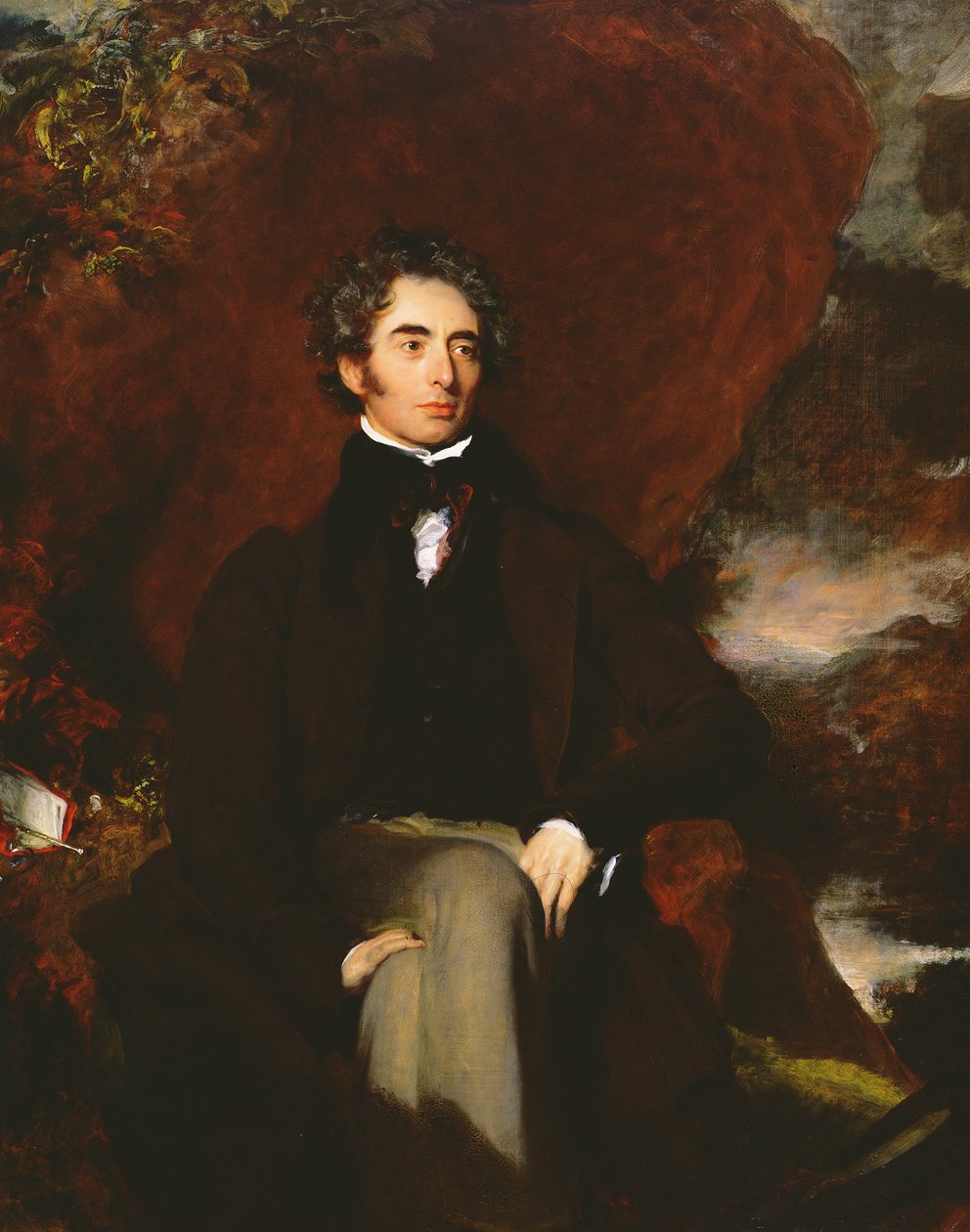 Portrait de Robert Southey (1774-1843) poète et homme de lettres anglais - Thomas Lawrence