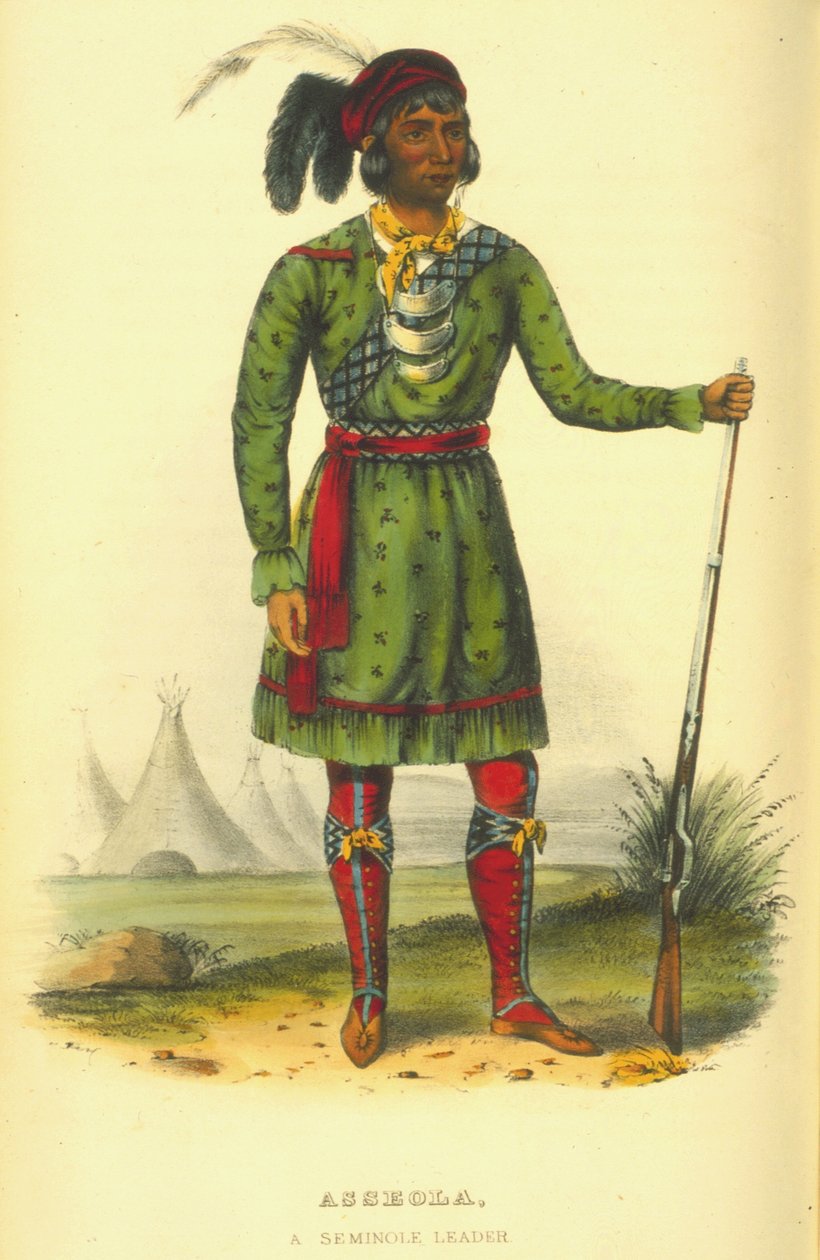 Asseola, un chef séminole, 1870 - Thomas Loraine McKenney
