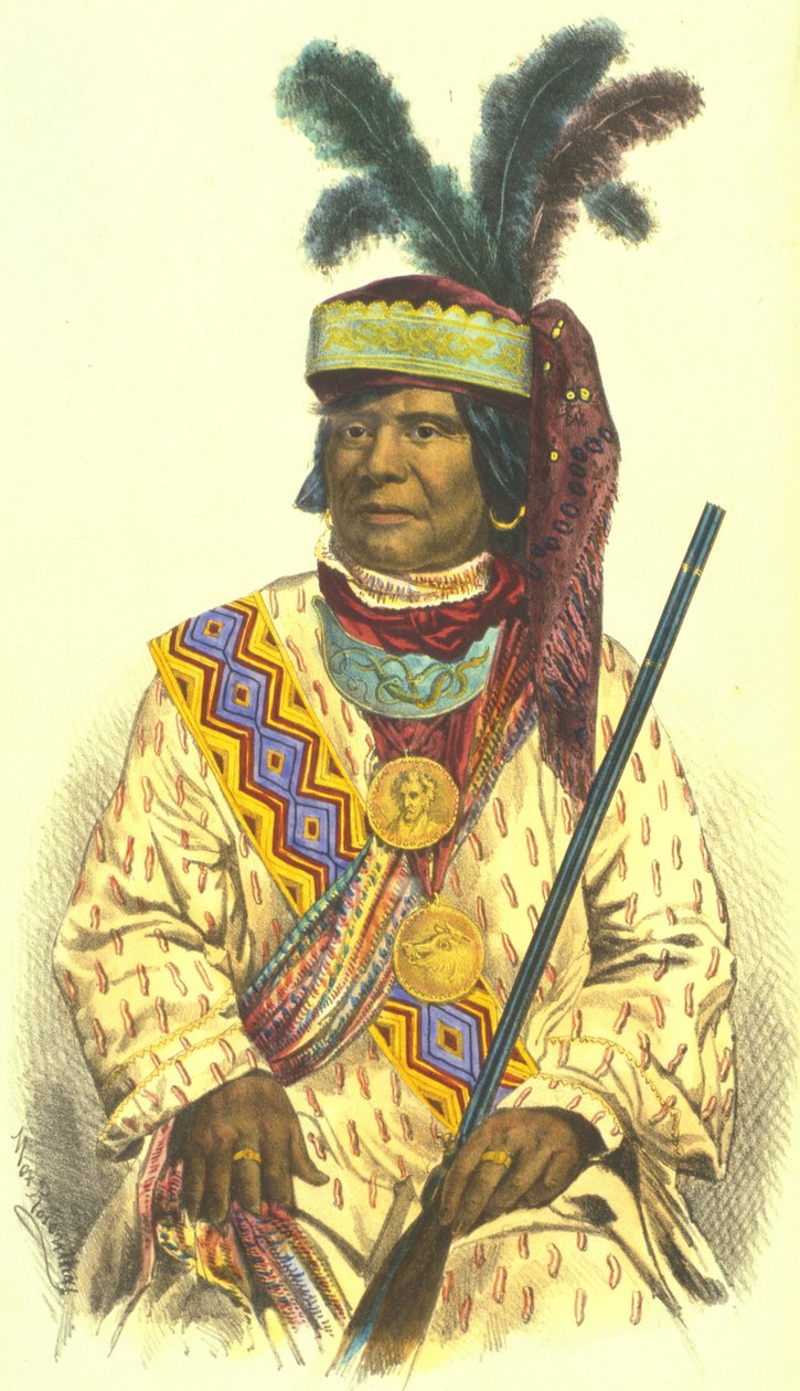 Billy Bowlegs, 1870 - Thomas Loraine McKenney