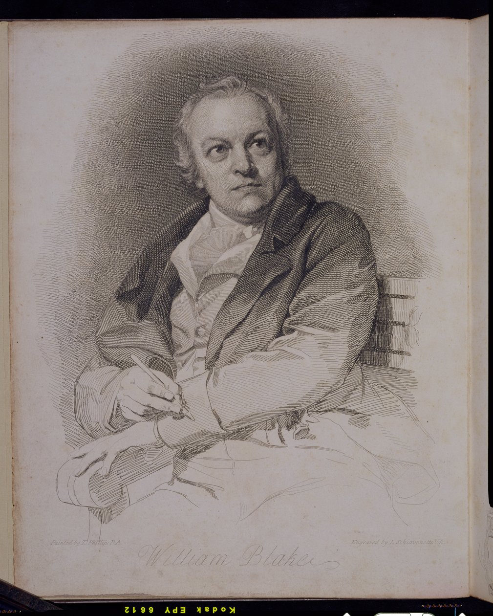 William Blake (1757-1827) gravé par Luigi Schiavonetti (1765-1810) - Thomas Phillips