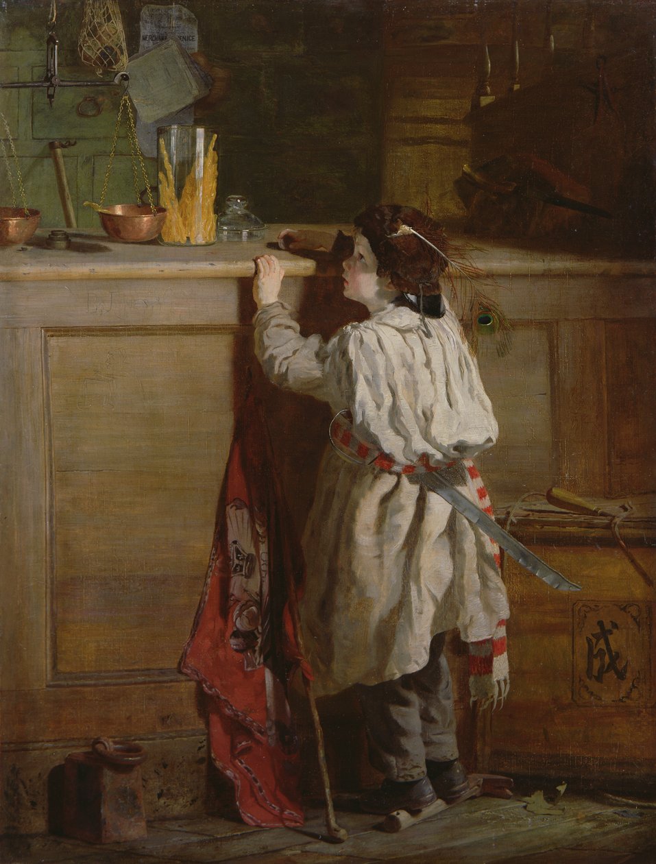 Récompenses de la vaillance, vers 1875 - Thomas Reynolds Lamont