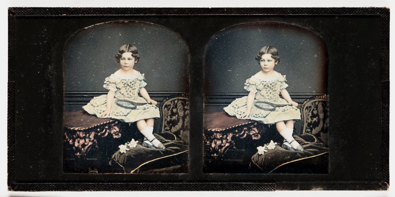 Jeune fille, vers 1855 - Thomas Richard Williams