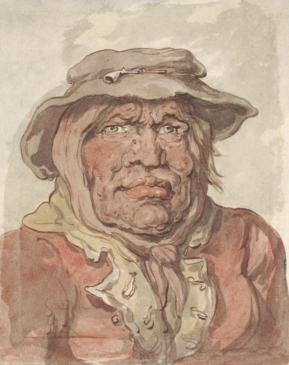 Veuve de soldat, 1815-20 - Thomas Rowlandson