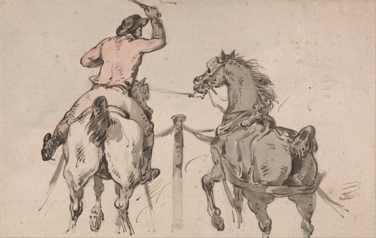 Un postillon anglais - Thomas Rowlandson