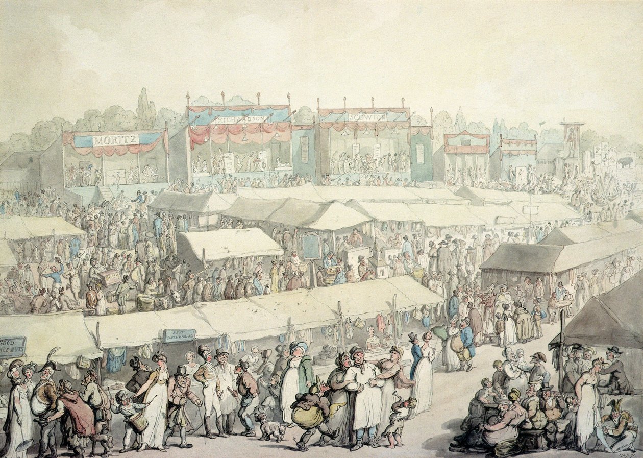 Foire de Brook Green - Thomas Rowlandson