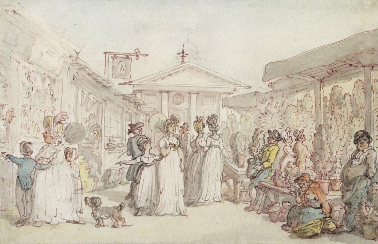 Marché de Covent Garden, vers 1795-1810 - Thomas Rowlandson