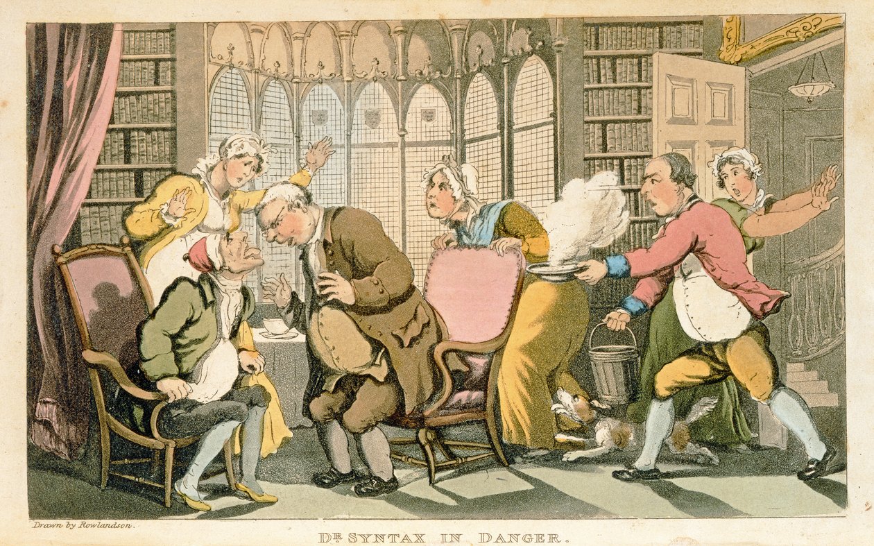 Le Dr Syntax en danger, de 