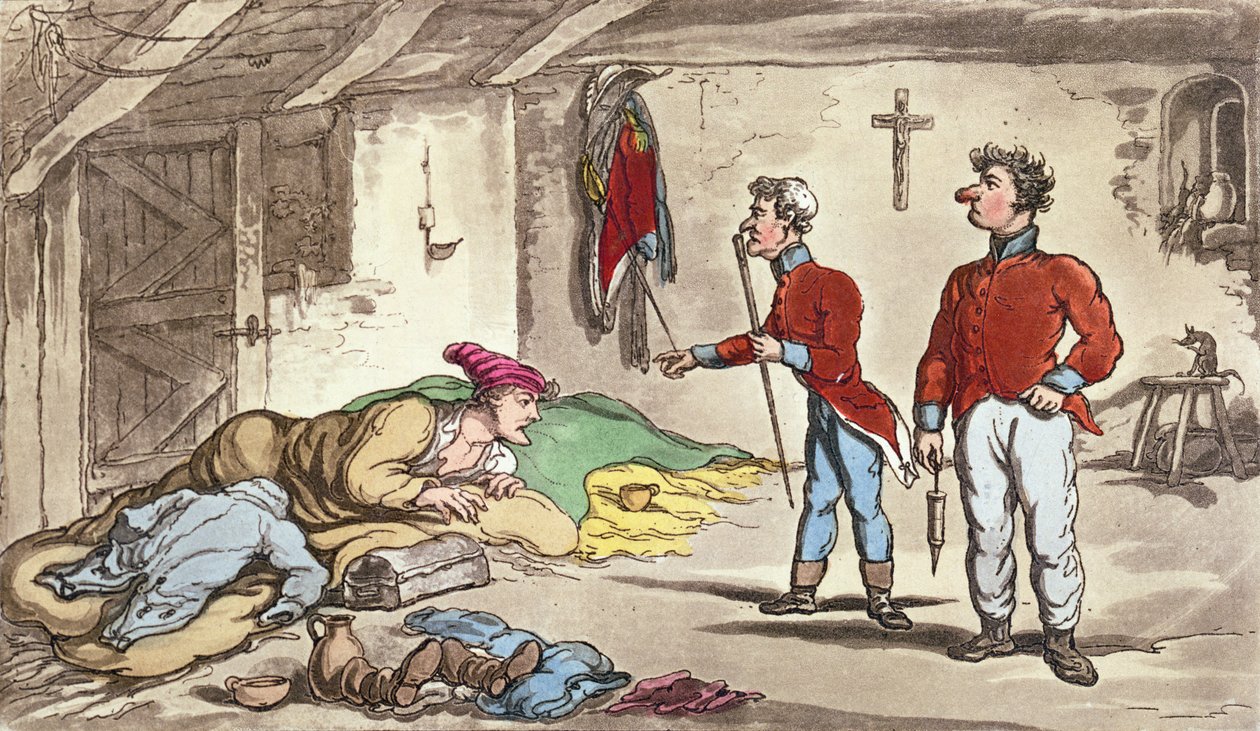 Pauvre Johnny sur la liste des malades, pl.9 du livre 