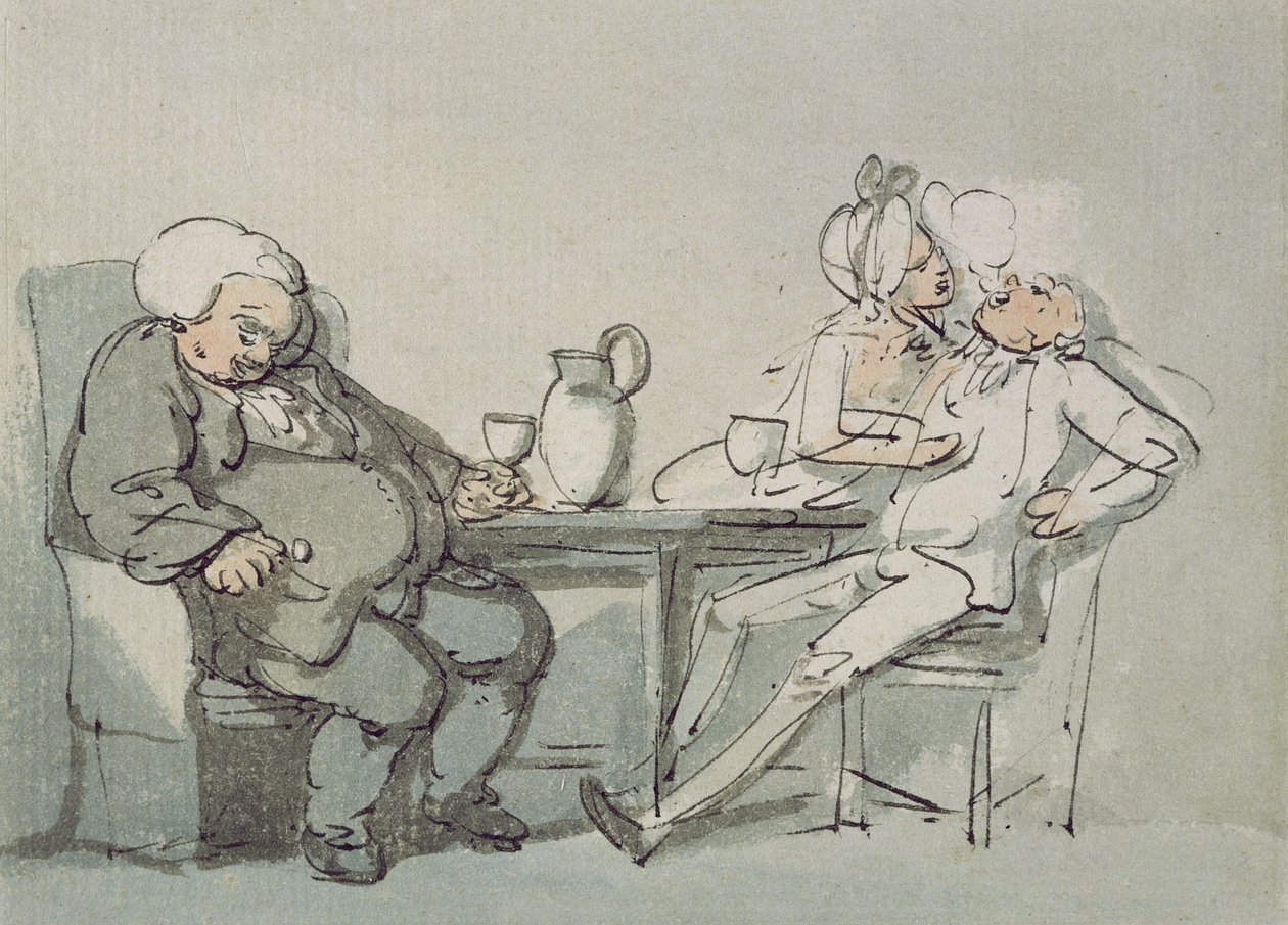 Le docteur vaincu - Thomas Rowlandson