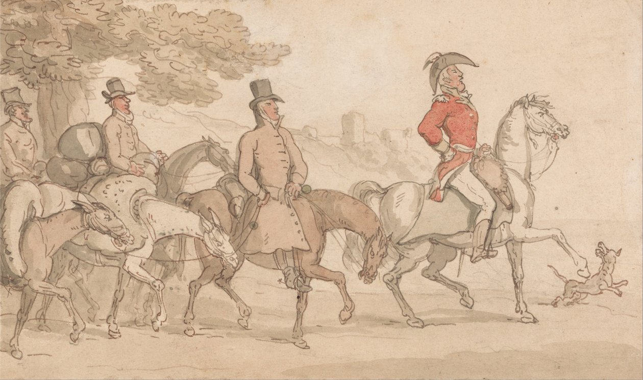 Les aventures militaires de Johnny Newcome - Thomas Rowlandson