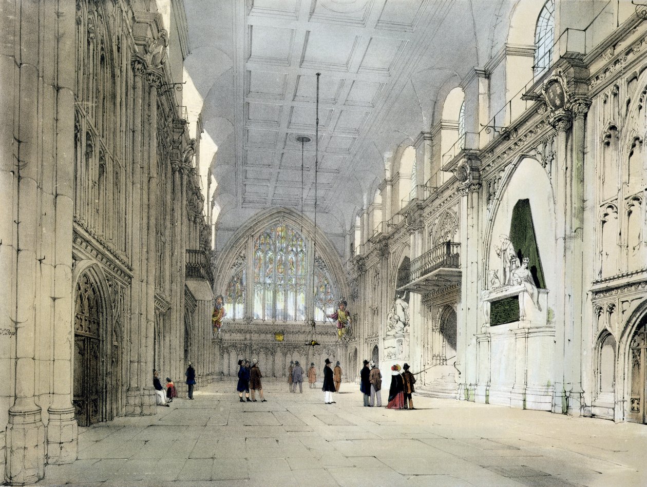 Le Guildhall, intérieur, de 