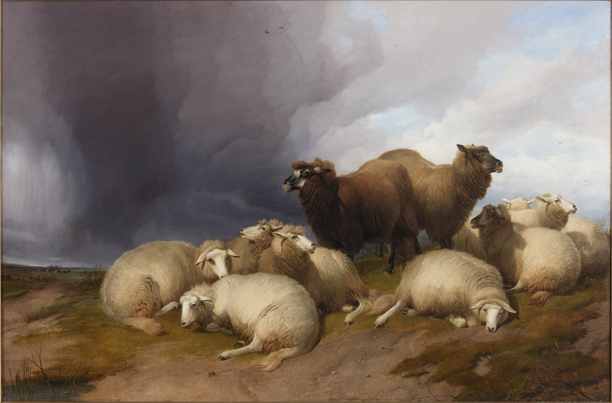 La Tempête Approchante - Thomas Sidney Cooper