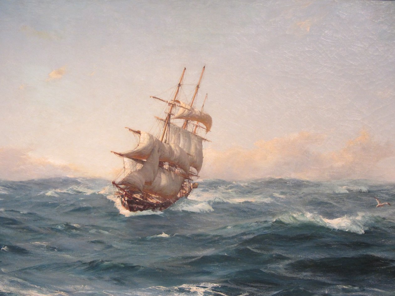 Recogiendo velas - Thomas J. Somerscales