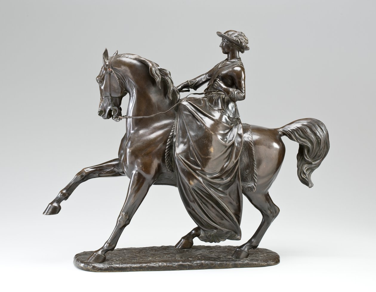 Statue équestre de la reine Victoria, 1853 - Thomas Thornycroft