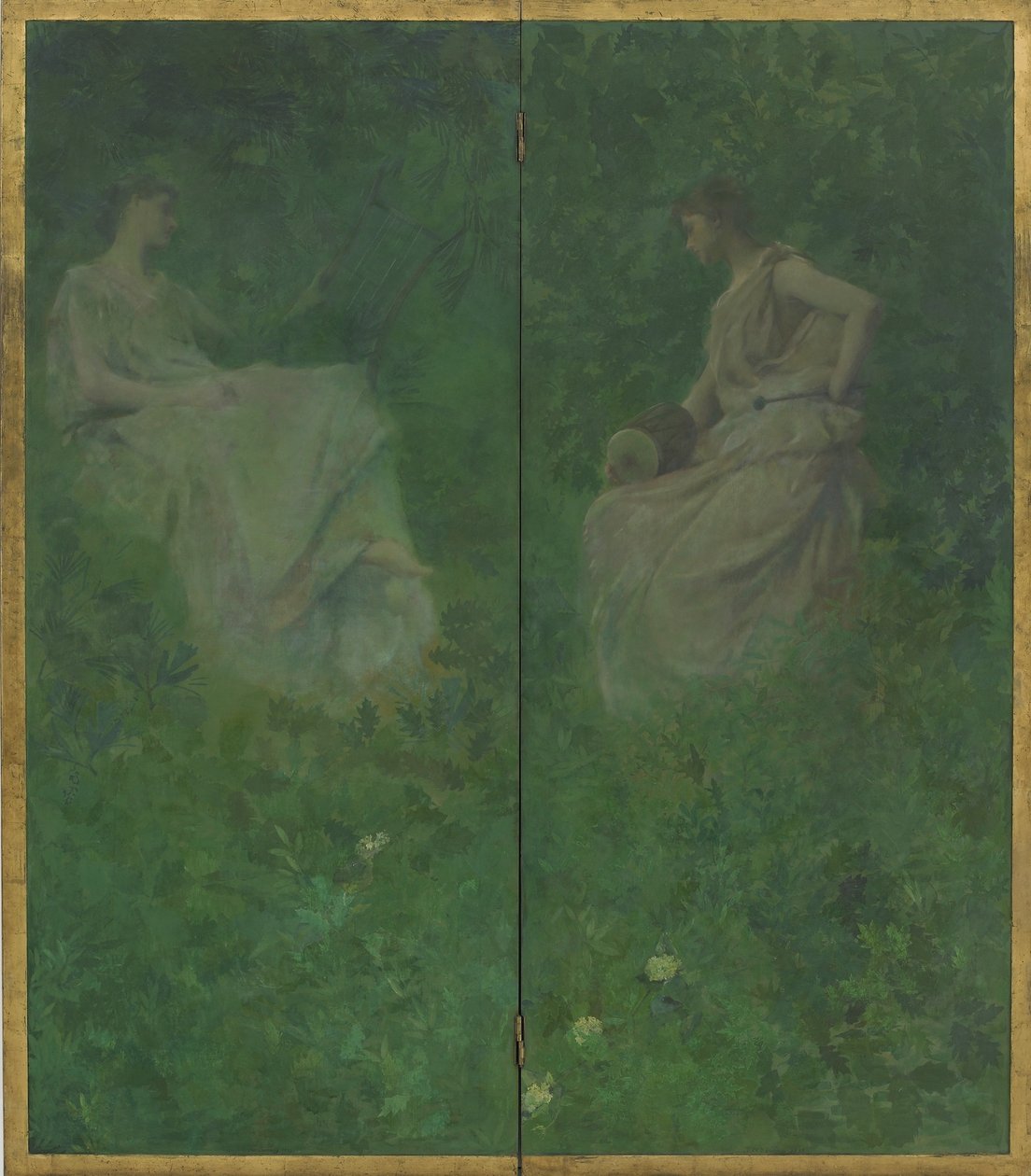 Les Quatre Sons Sylvestres, 1896-97 - Thomas Wilmer Dewing