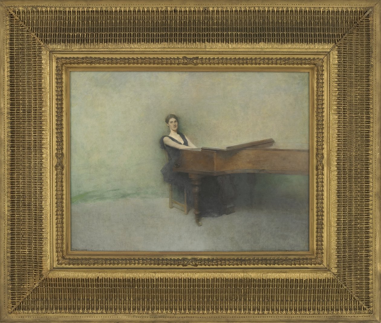 Le Piano, 1891 - Thomas Wilmer Dewing
