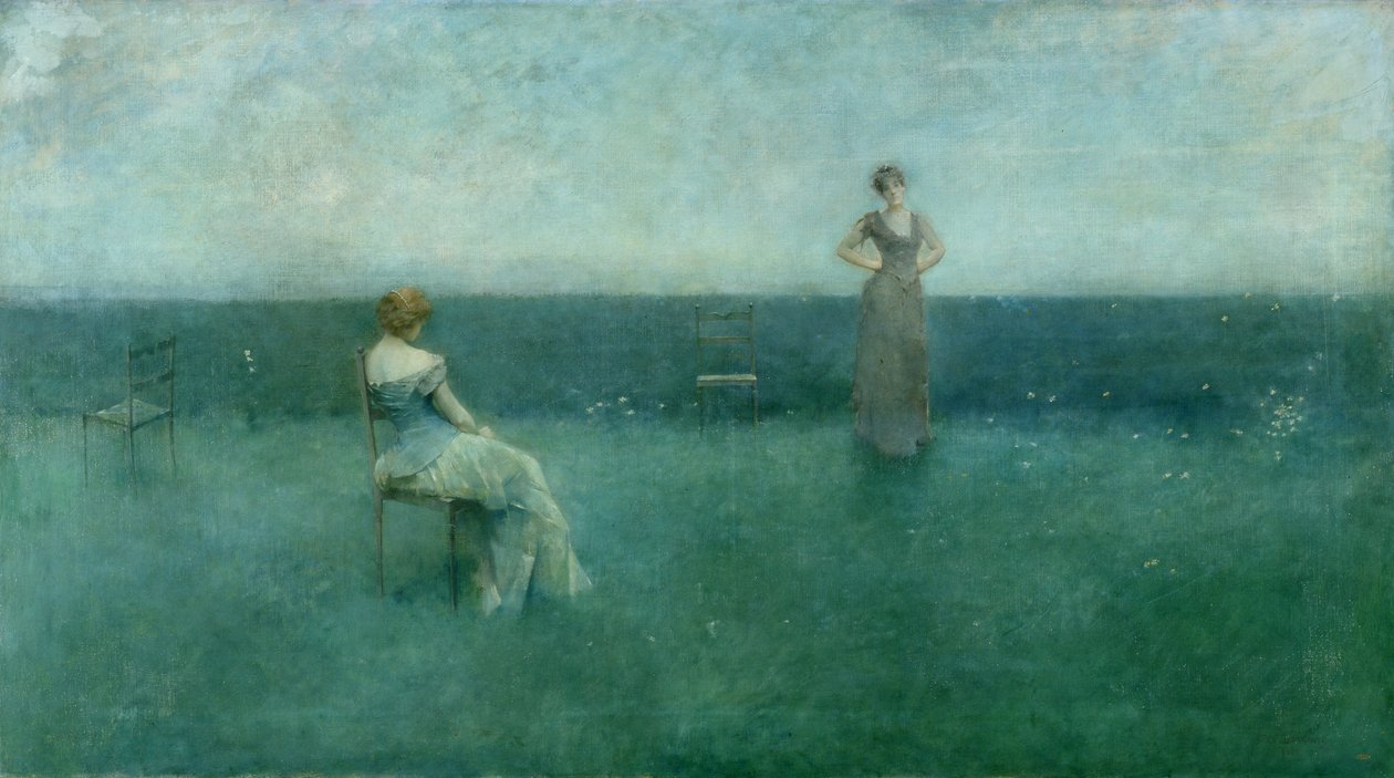 La Récitation, 1891 - Thomas Wilmer Dewing
