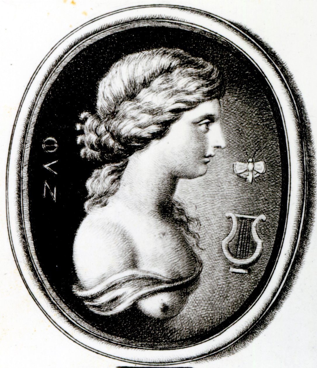 Portrait de Sappho - Thomas Worlidge
