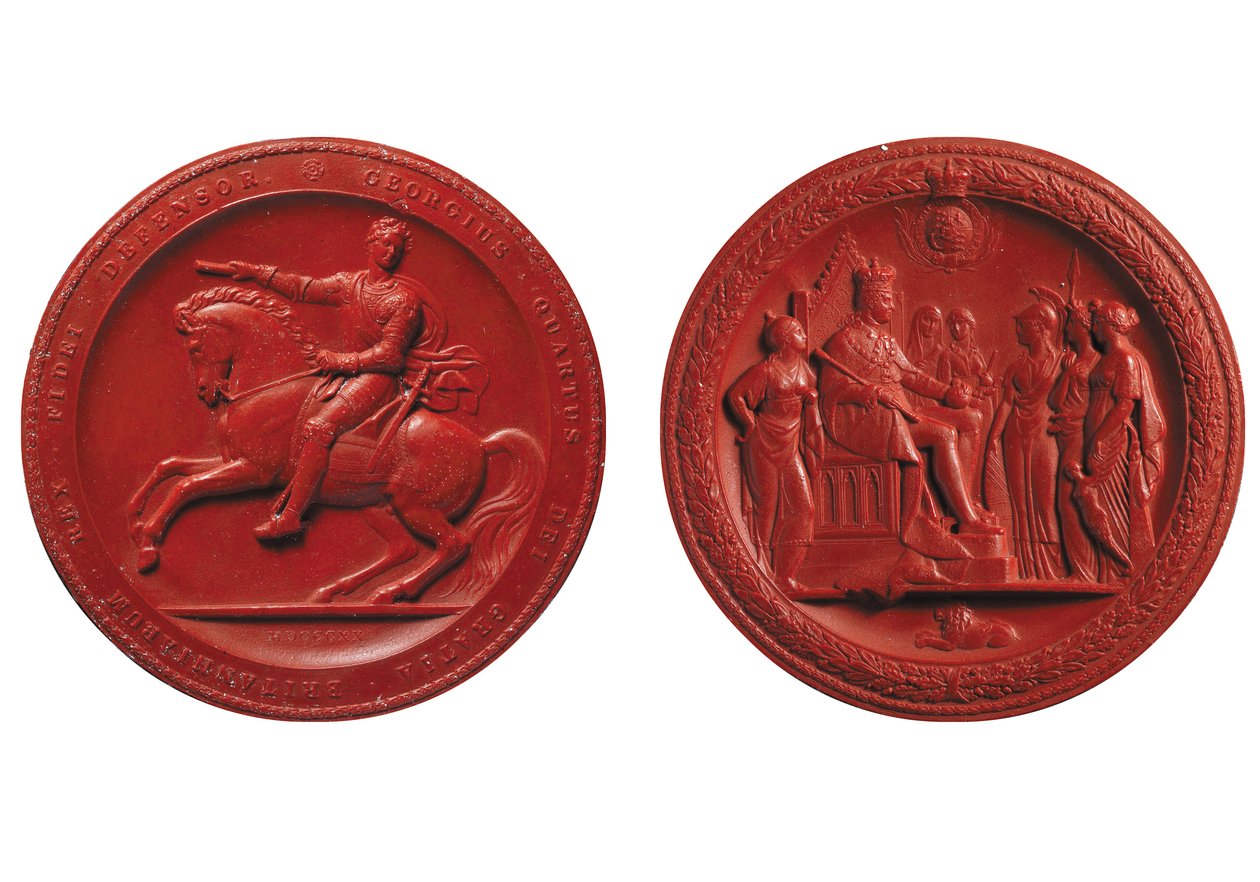 Grand sceau de George IV, c.1821 - Thomas the Elder Wyon