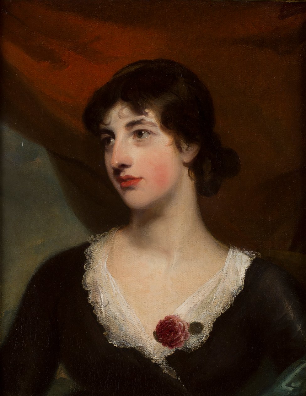 La chanteuse Mary Ann Paton (1802-1864), plus tard connue sous le nom de Mme Wood - Thomas and studio Lawrence
