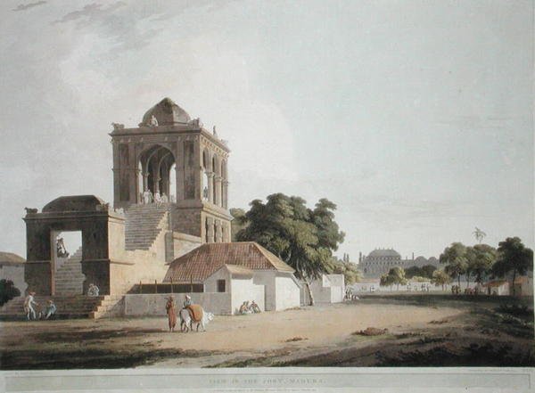 Vue dans le fort, Madura, planche 40 de 
