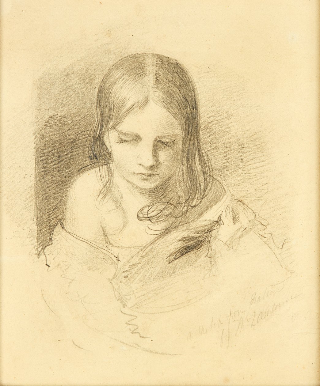 Esquisse de la nature, dite Ines Fletcher - Thomas (after) Lawrence