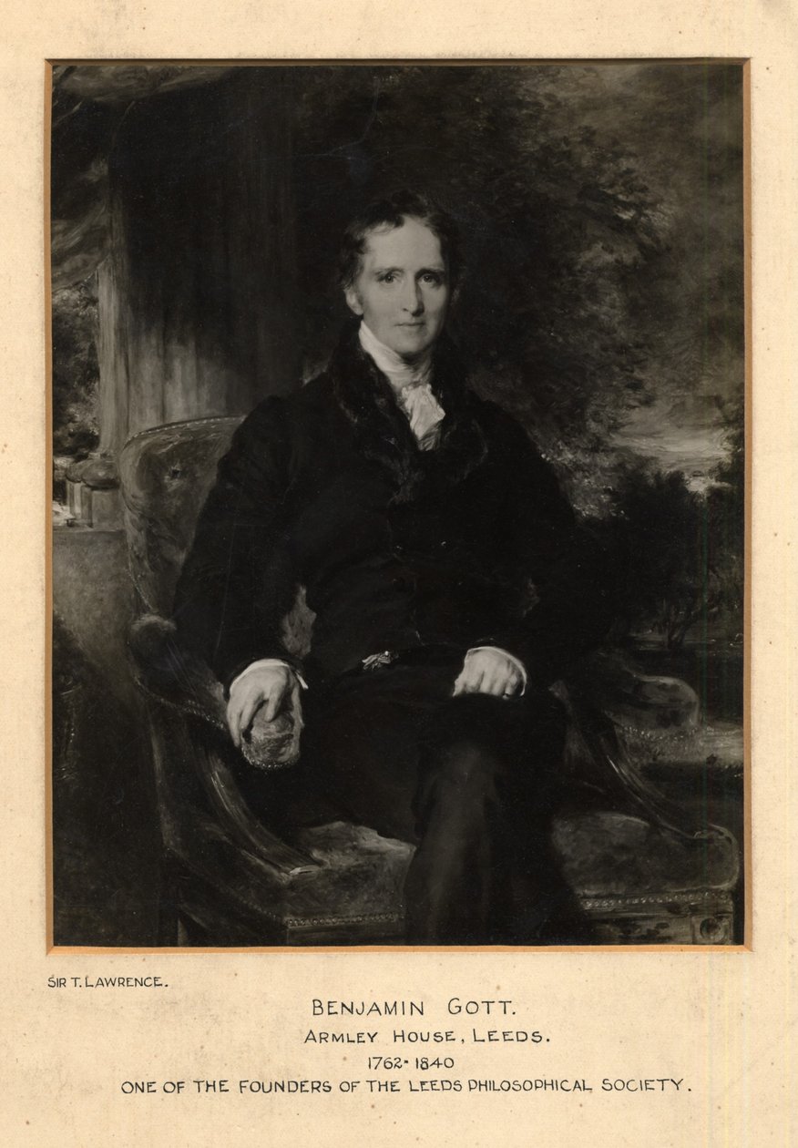 Portrait de Benjamin Gott - Thomas (after) Lawrence