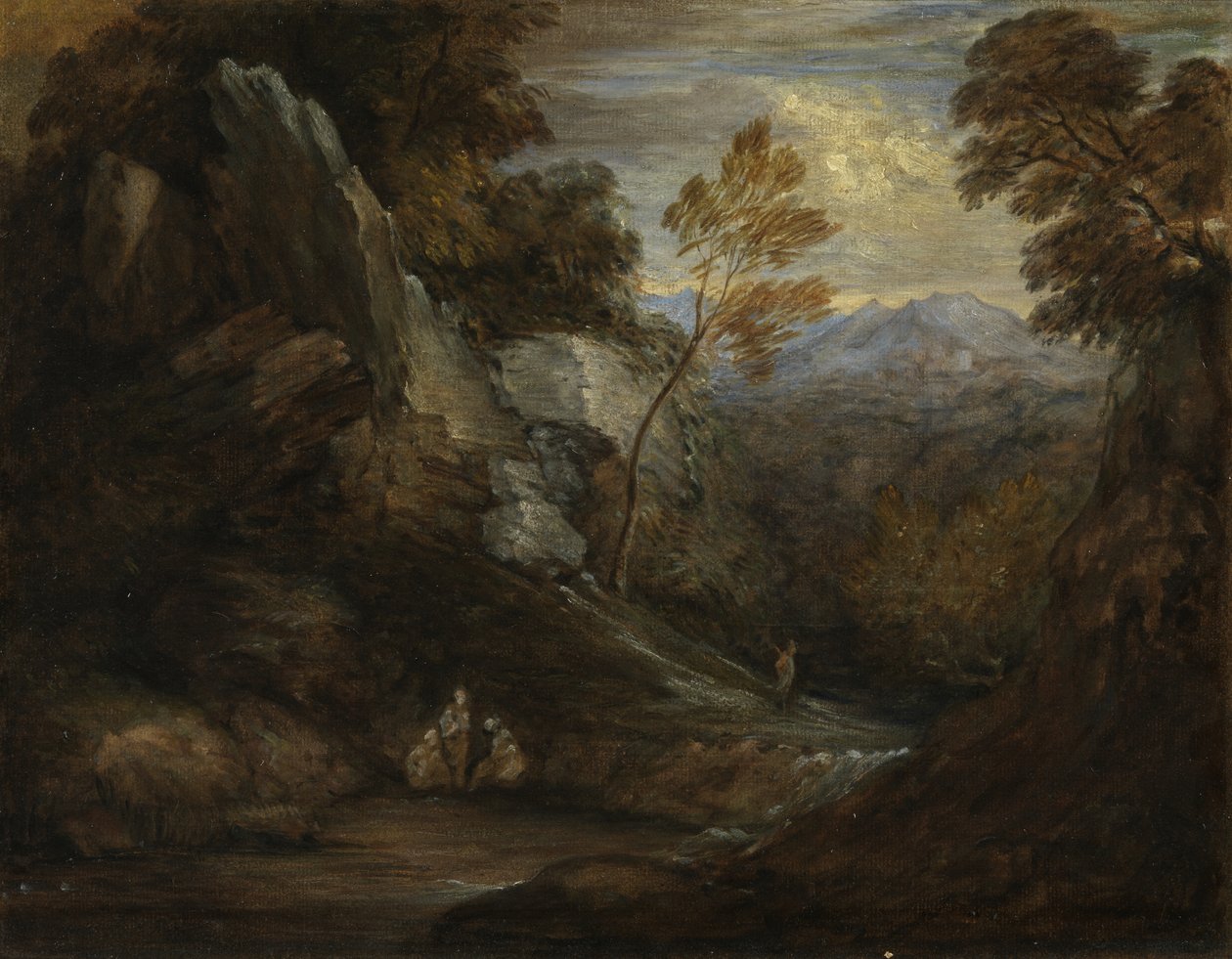 Paysage imaginaire, vers 1880-1920 - Thomas (follower of) Gainsborough