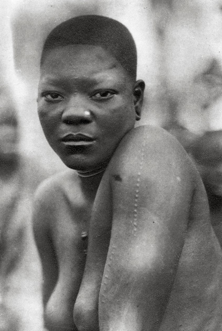 Fille Awemba, Livingstone à Broken Hill, Rhodésie du Nord, 1925-1927 - Thomas A. Glover