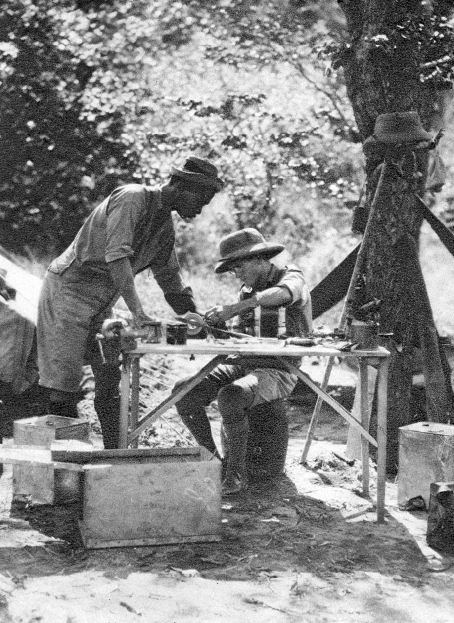 Errol Hinds et Julius Mapata, de Livingstone à Broken Hill, Rhodésie du Nord, 1925-1927 - Thomas A. Glover