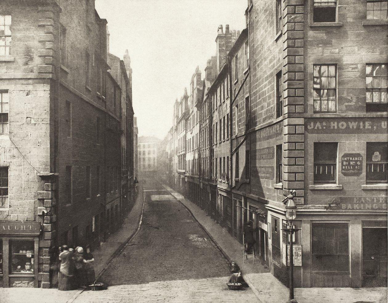Bell Street vue depuis High Street, no 14 - Thomas Annan