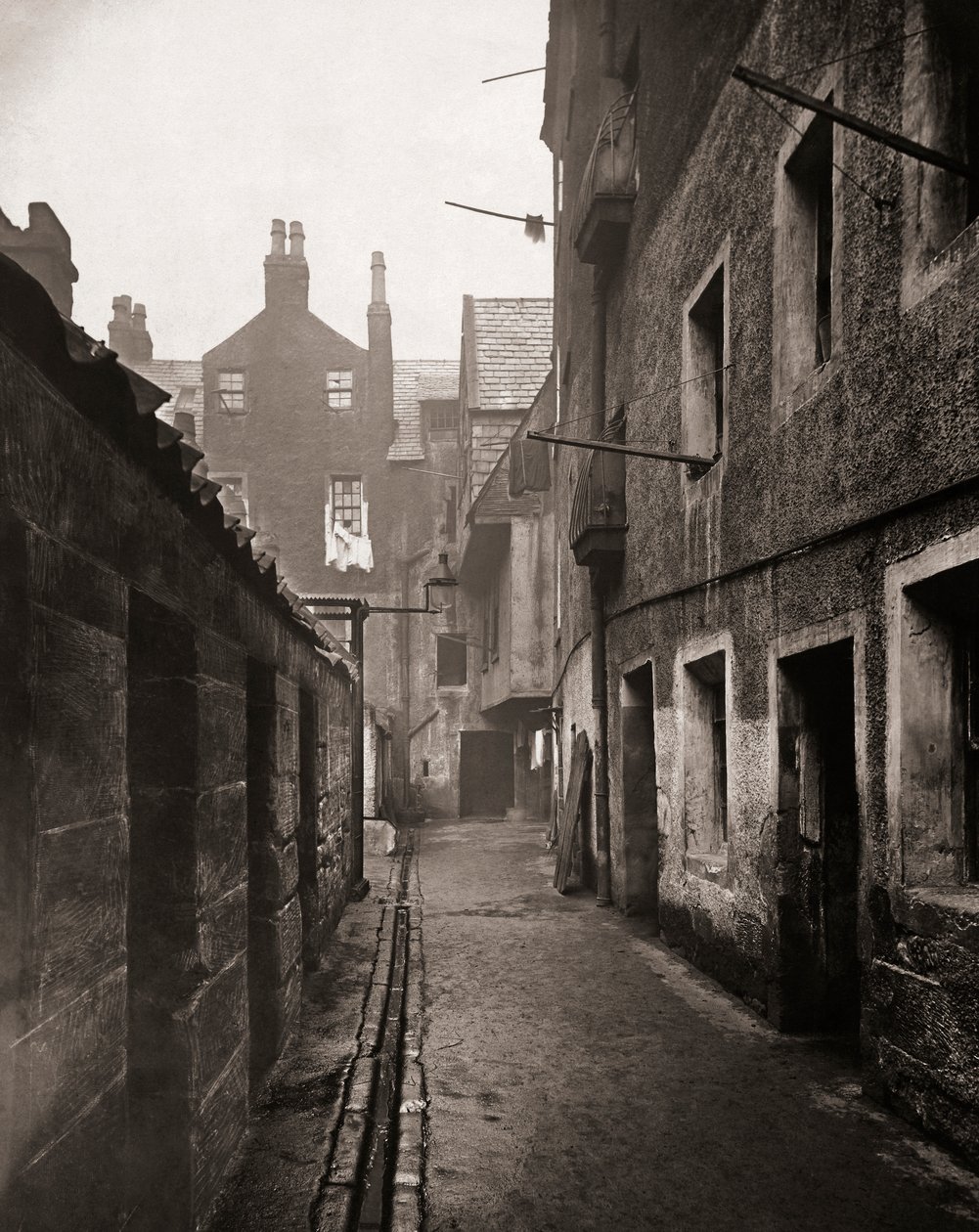 Close, High Street, Glasgow, Écosse - Thomas Annan