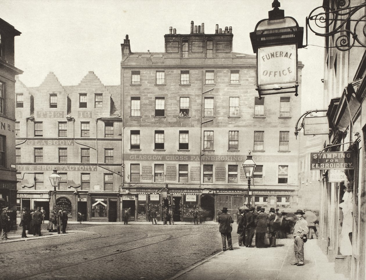 Saltmarket, depuis London Street (n° 50) - Thomas Annan