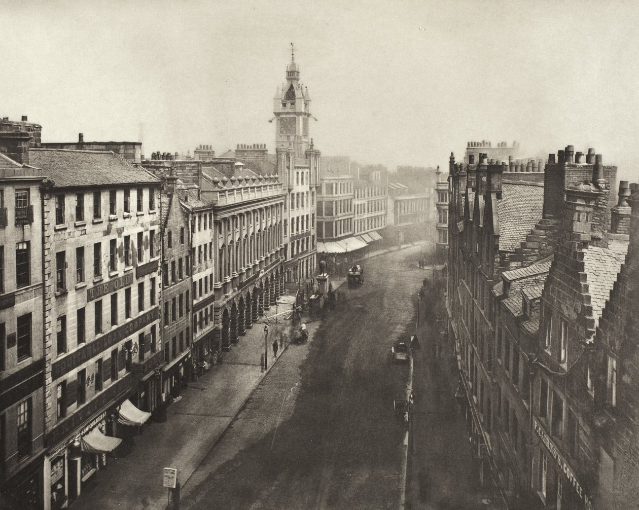 Trongate depuis le Tron Steeple (n° 17) - Thomas Annan