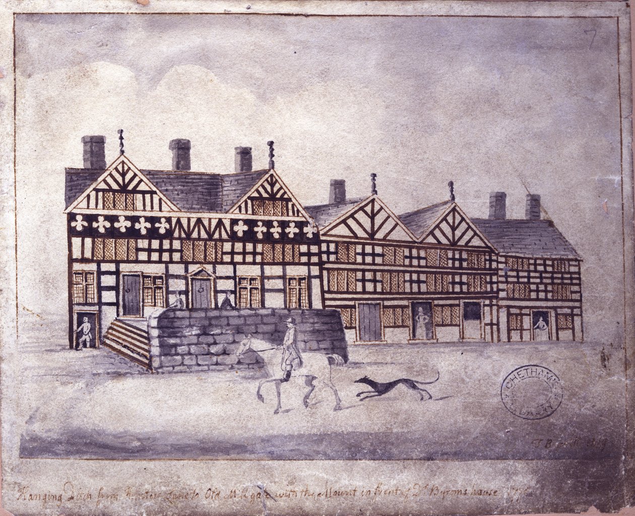 Hanging Ditch, Manchester, 1819 - Thomas Barritt