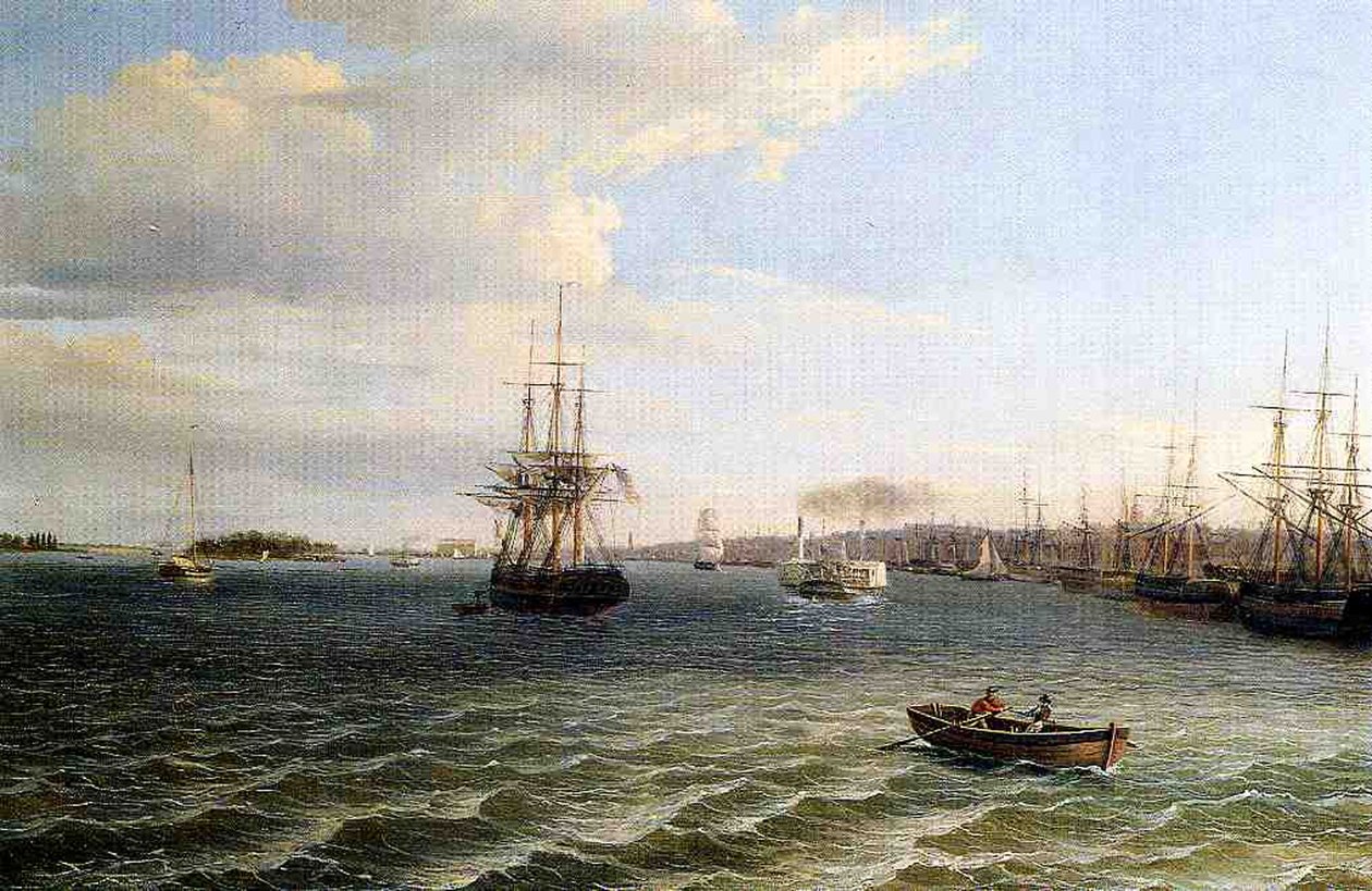 Vue de Philadelphie - Thomas Birch